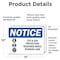 Signmission 10 in Height, 14 in Width, Vinyl Decal, Rectangle OS-2PACK-NS-D-1014-L-12302 - alternate 3